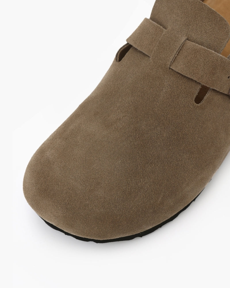 Emberline Suede Clogs
