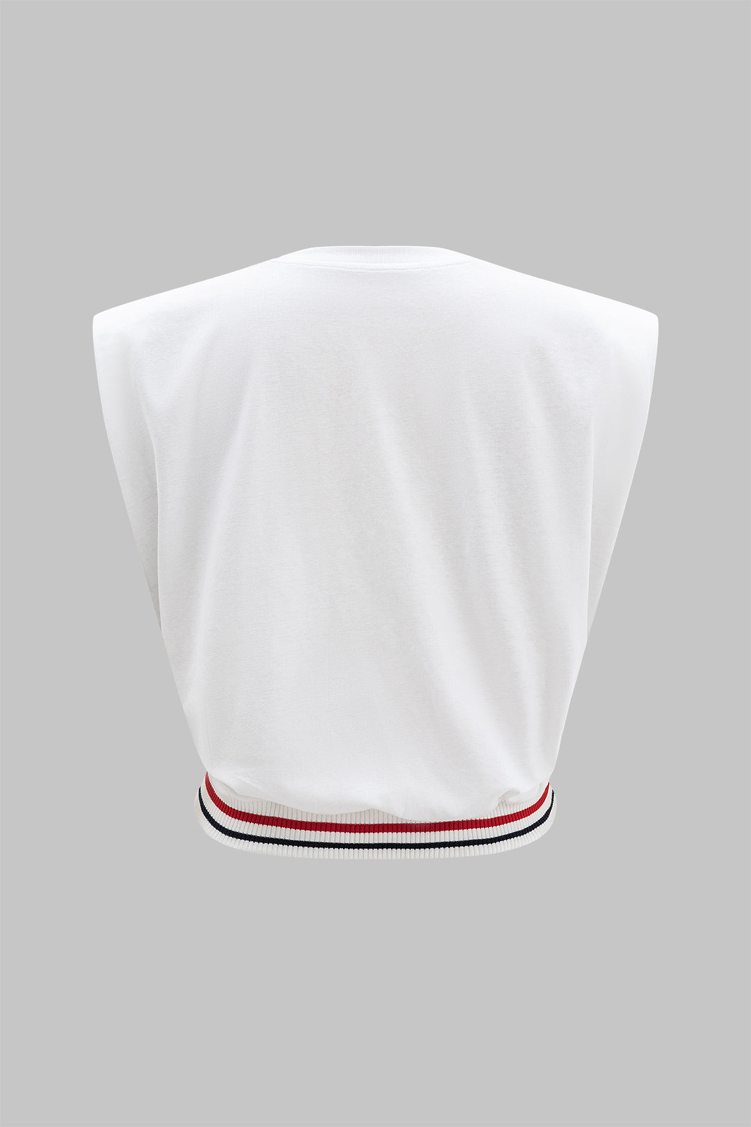 Car Print Round Neck Sleeveless T-Shirt