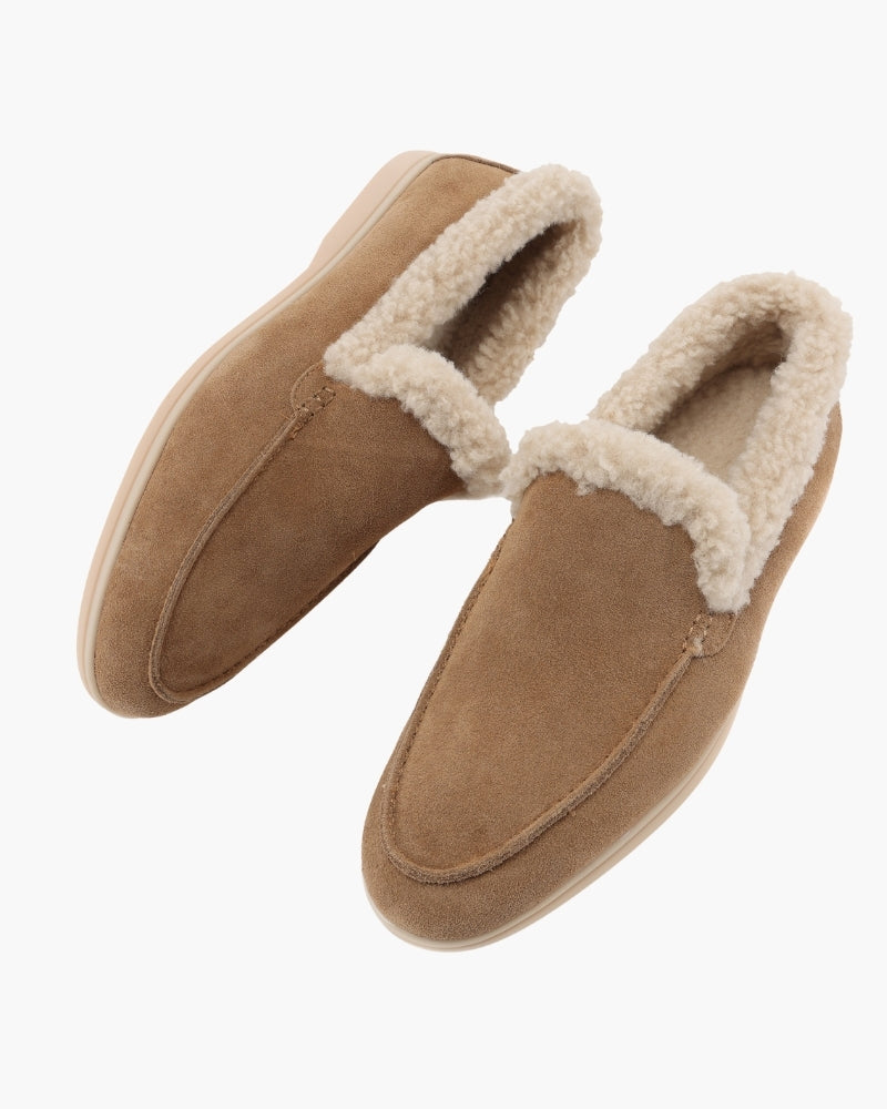 Fur-Lined Premium Loafers