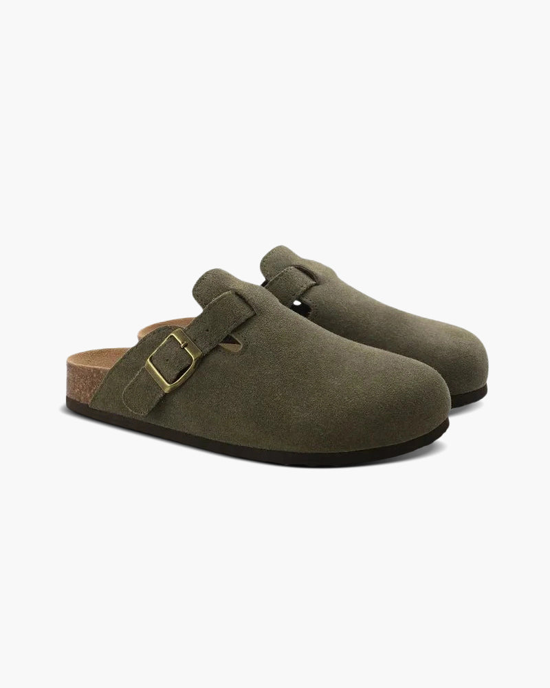 Emberline Suede Clogs