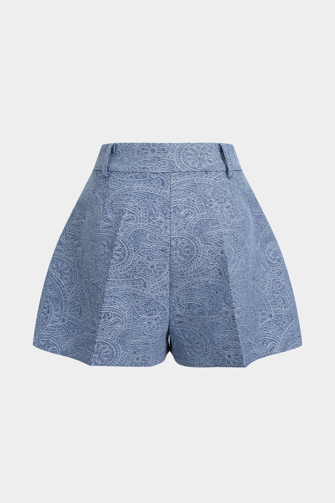 Denim Wide Leg Shorts