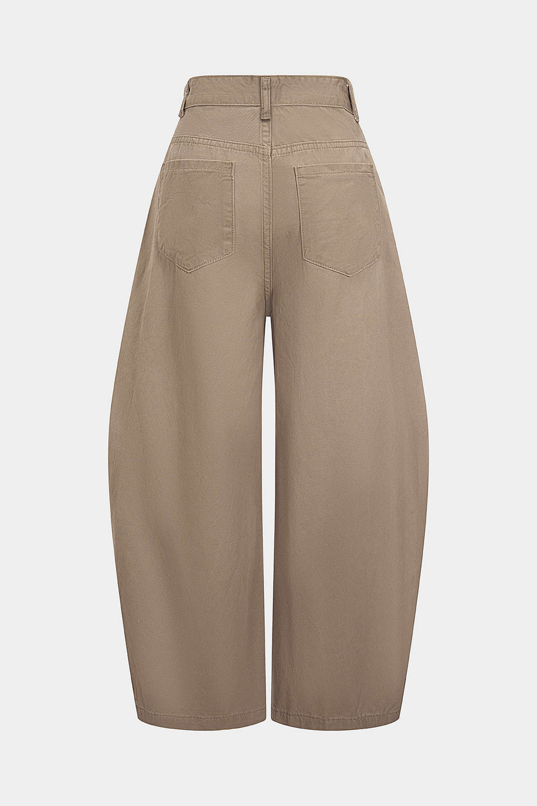 Letter Print Straight Leg Barrel Jeans