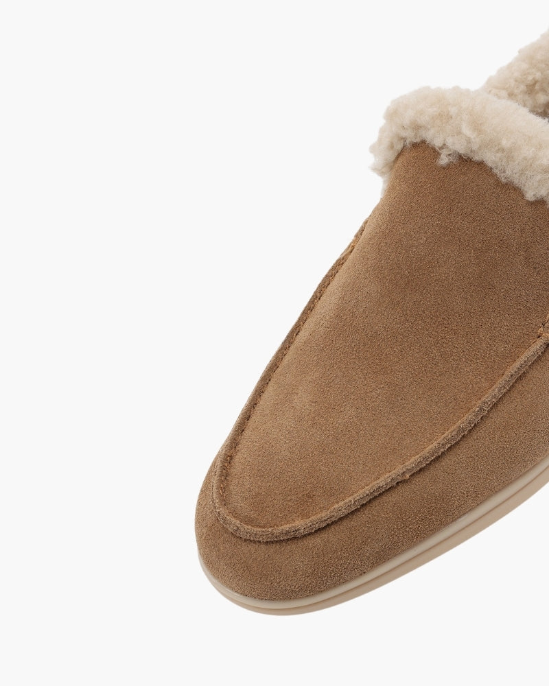 Fur-Lined Premium Loafers