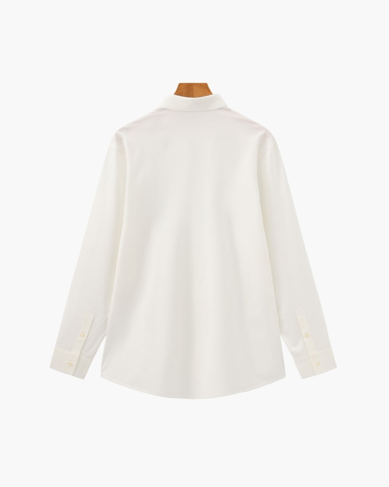 Tailored Cotton Flex Shirt