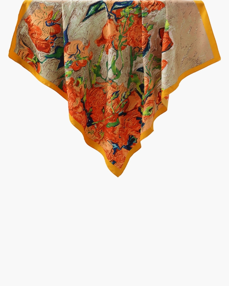 Emberline Impressionist Garden Scarf