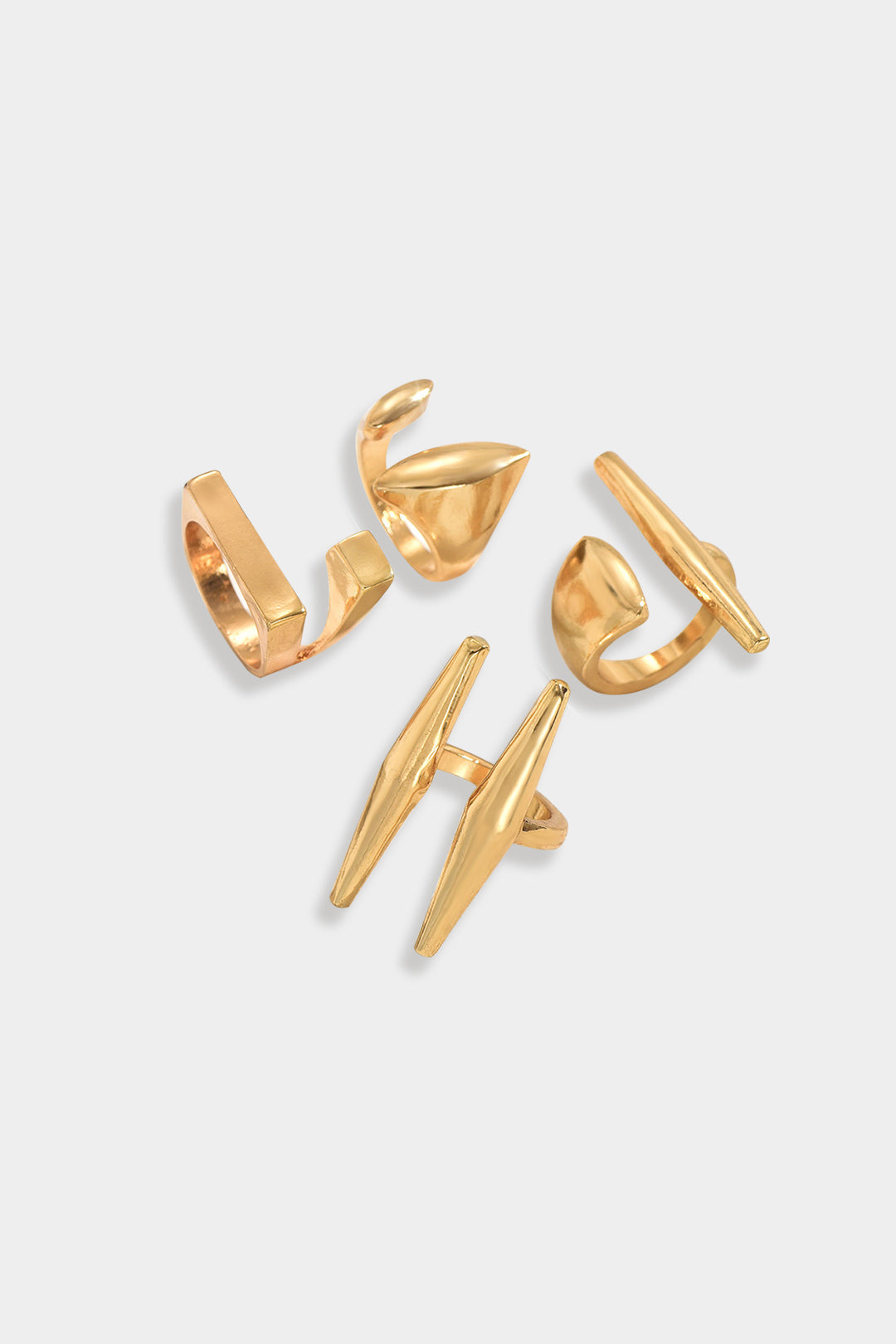 Metallic Geometric Open Rings