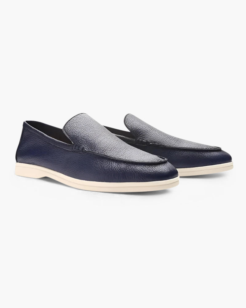 Emberline Cowhide Leather Loafers