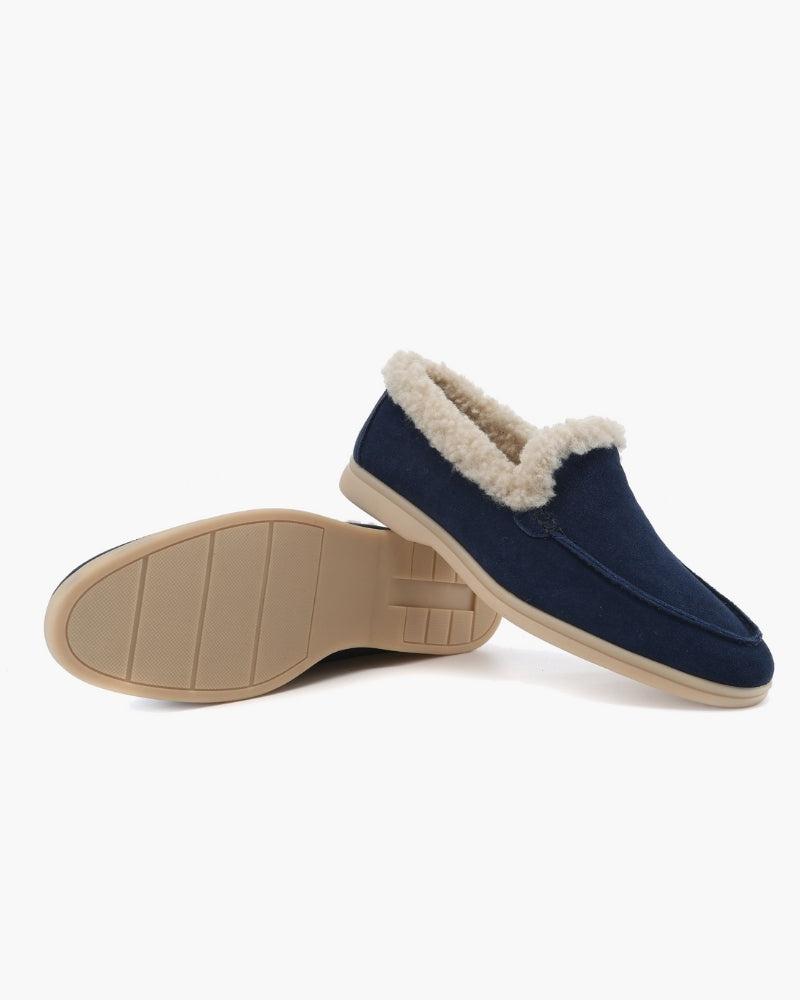 Fur-Lined Premium Loafers
