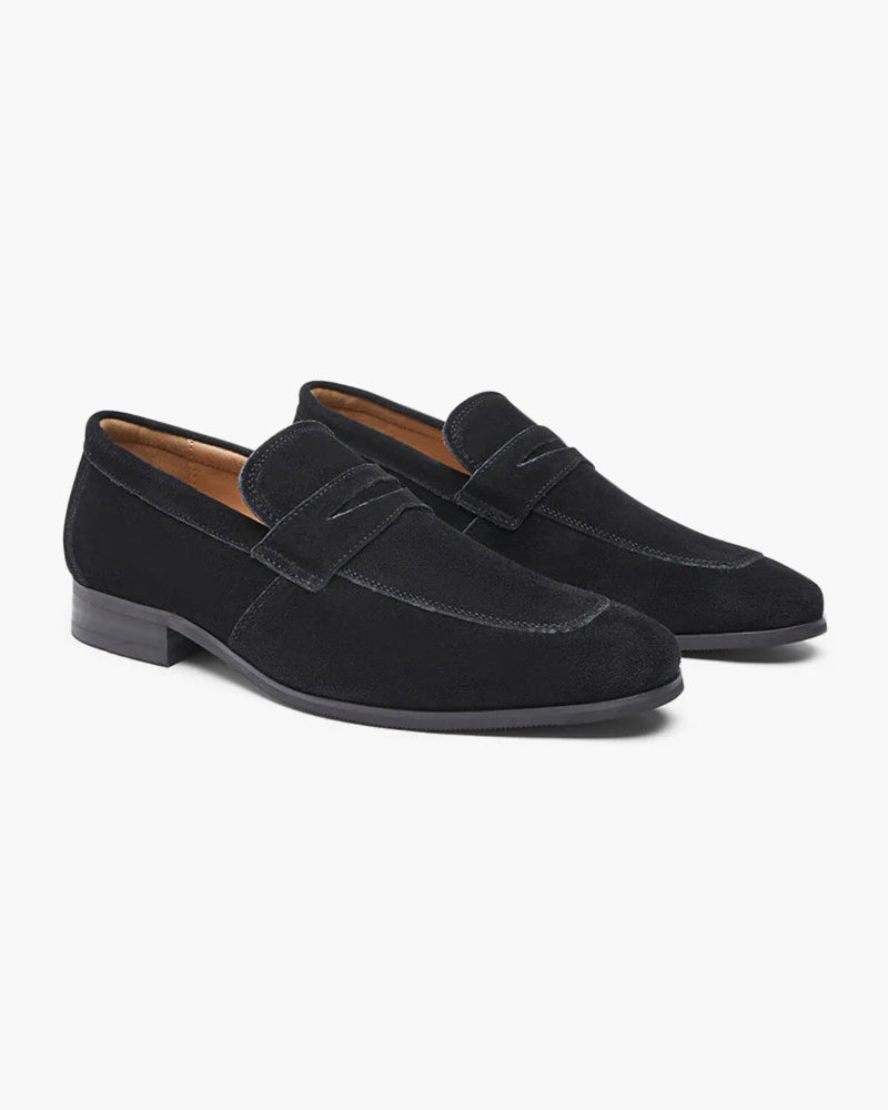 Emberline Suede Penny Loafers