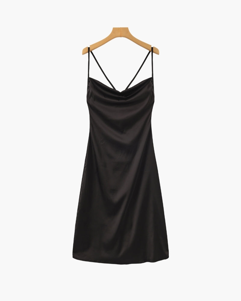 Emberline Silk Slip Dress