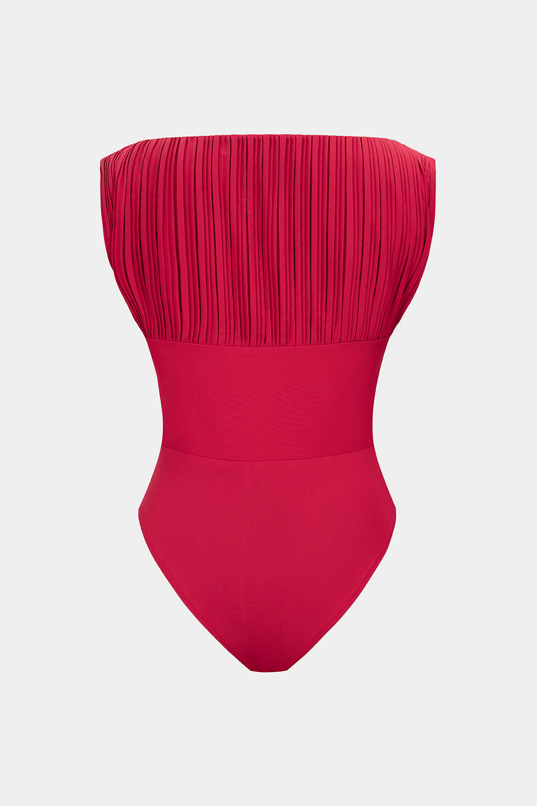 Pleated Sleeveless Bodysuit