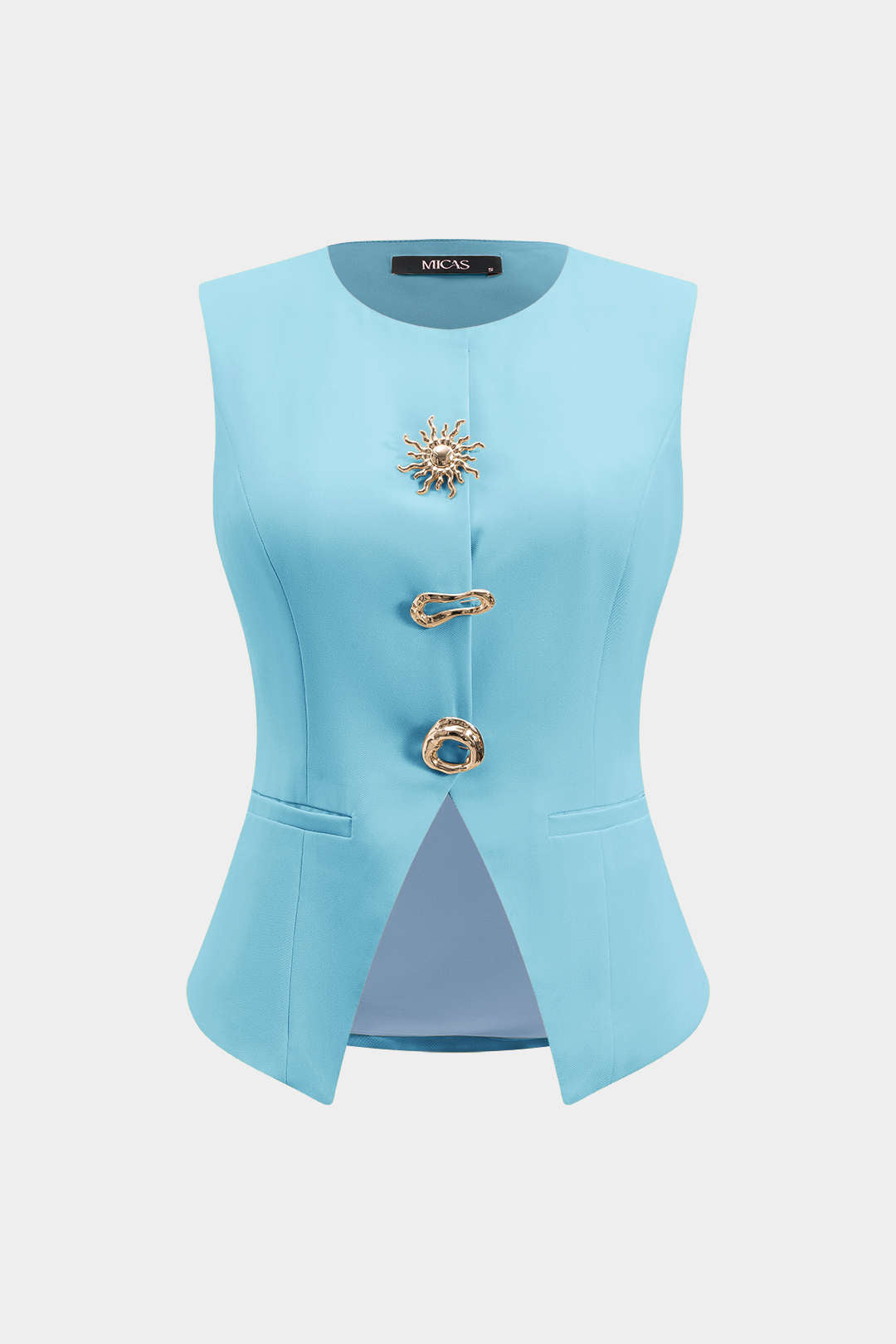 Fake Pocket Tank Top