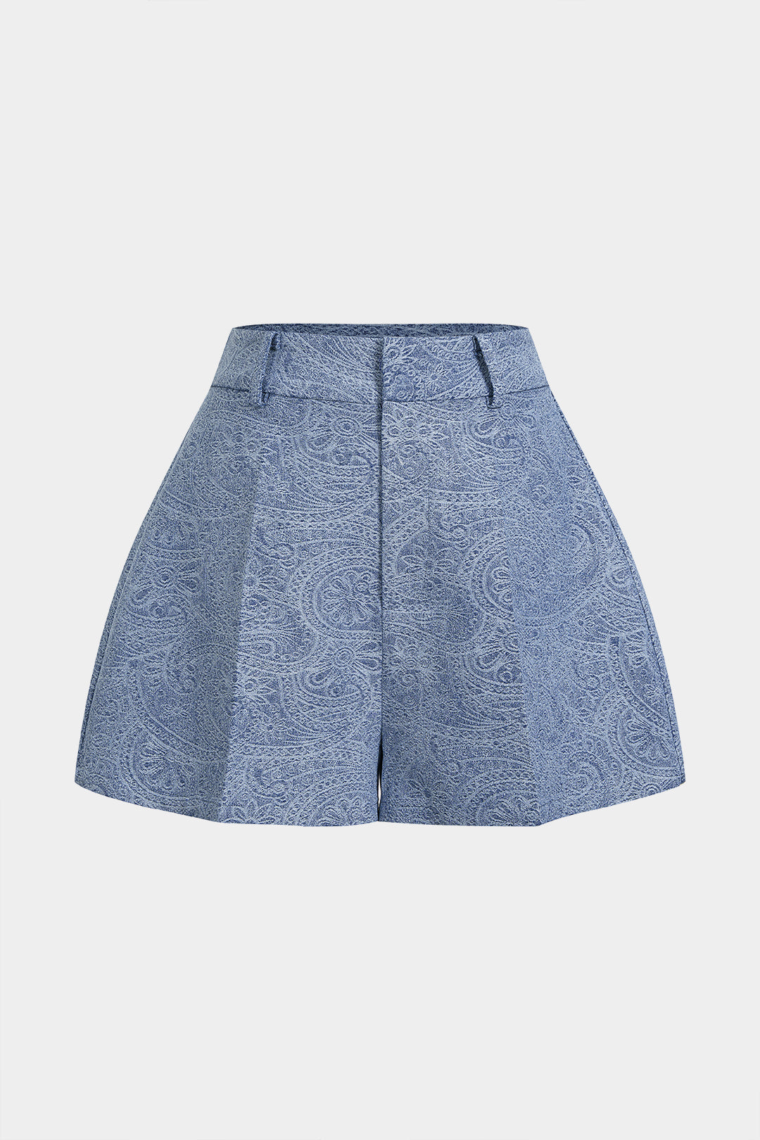 Denim Wide Leg Shorts