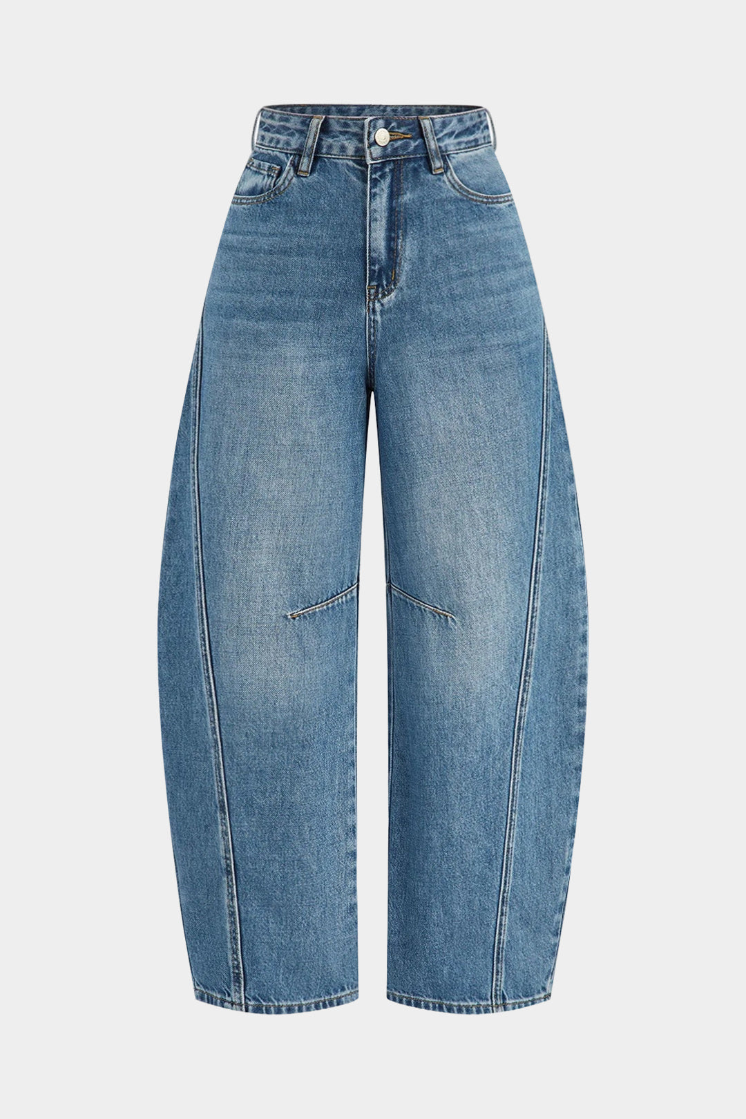 Denim Barrel Jeans