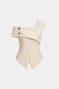 One Shoulder Asymmetrical Tank Top