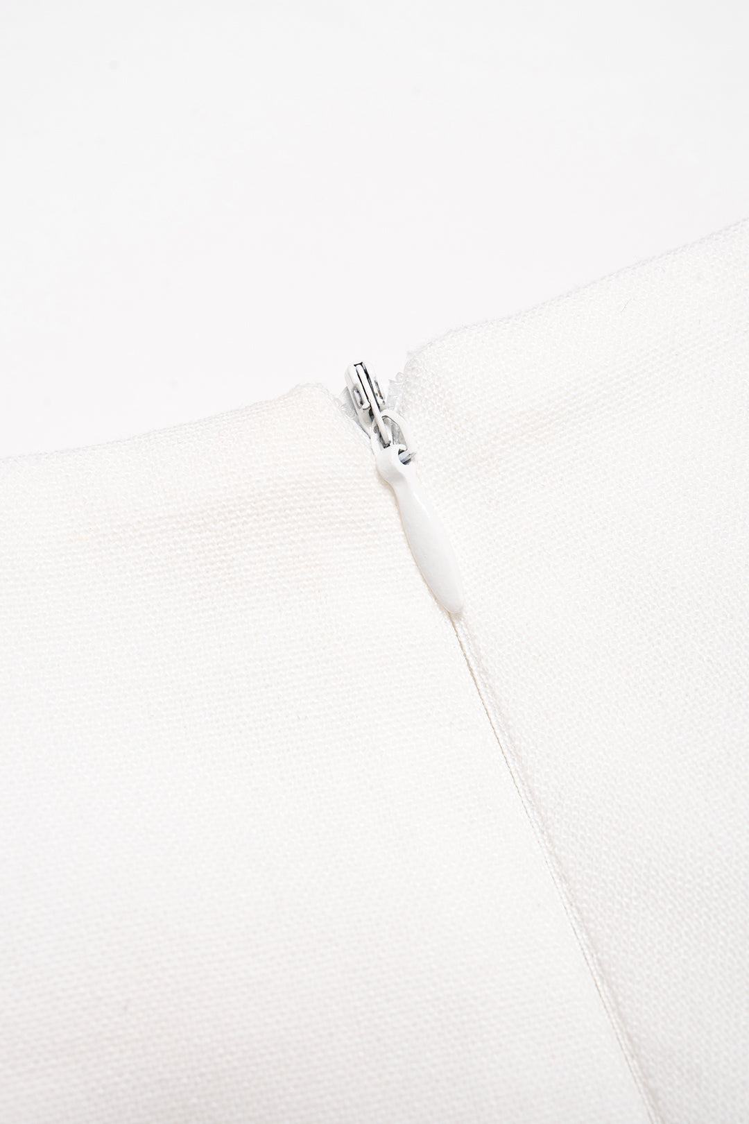 Contrast Binding Linen Ruched Twist Knot Wide Leg Pants