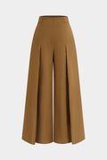 Ruched Pocket Zipper Trousers