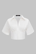 V-Neck Short-Sleeve Shirt