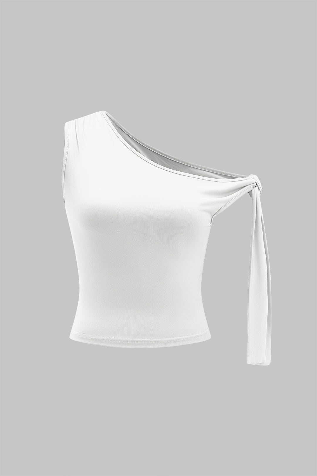 Tie-Up Detail Top And Shorts Set