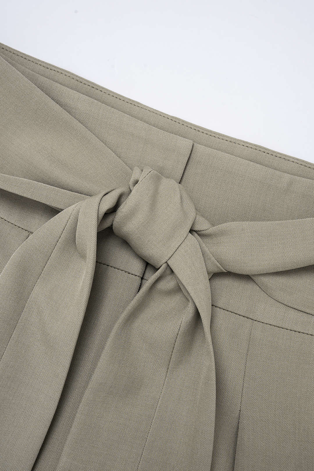 Solid Knotted Pants