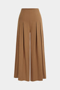 Ruched High Waist Wide Leg Pants