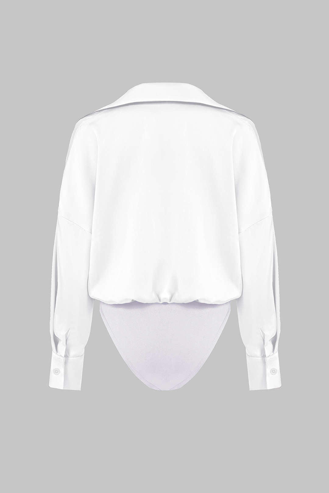 Patchwork Satin Bodysuit