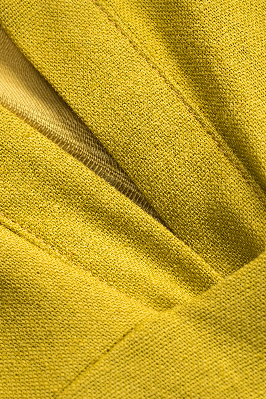 Linen Crossed Ruched Tank Top