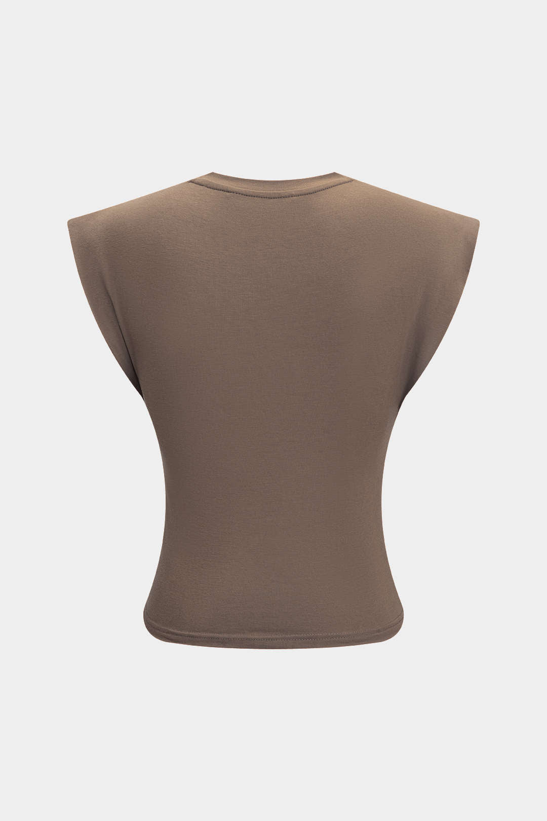 Solid Twist Round Neck T-Shirt