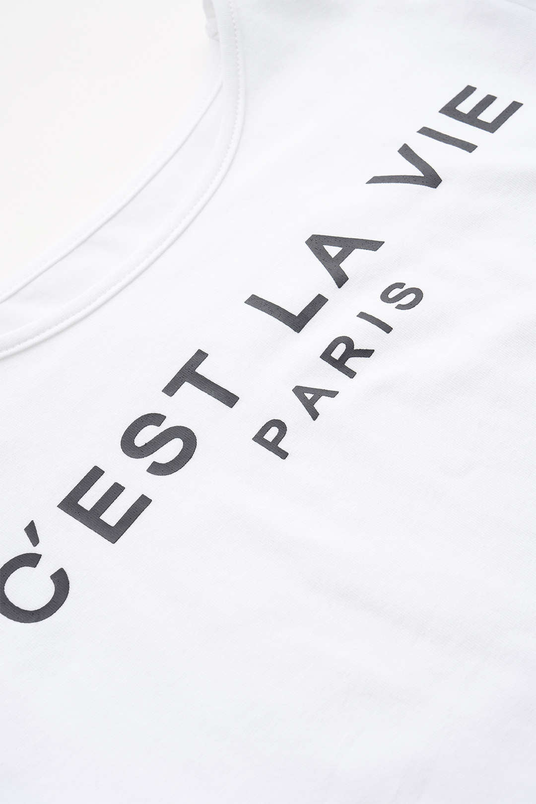 Letter Print Short Sleeve Bodysuit
