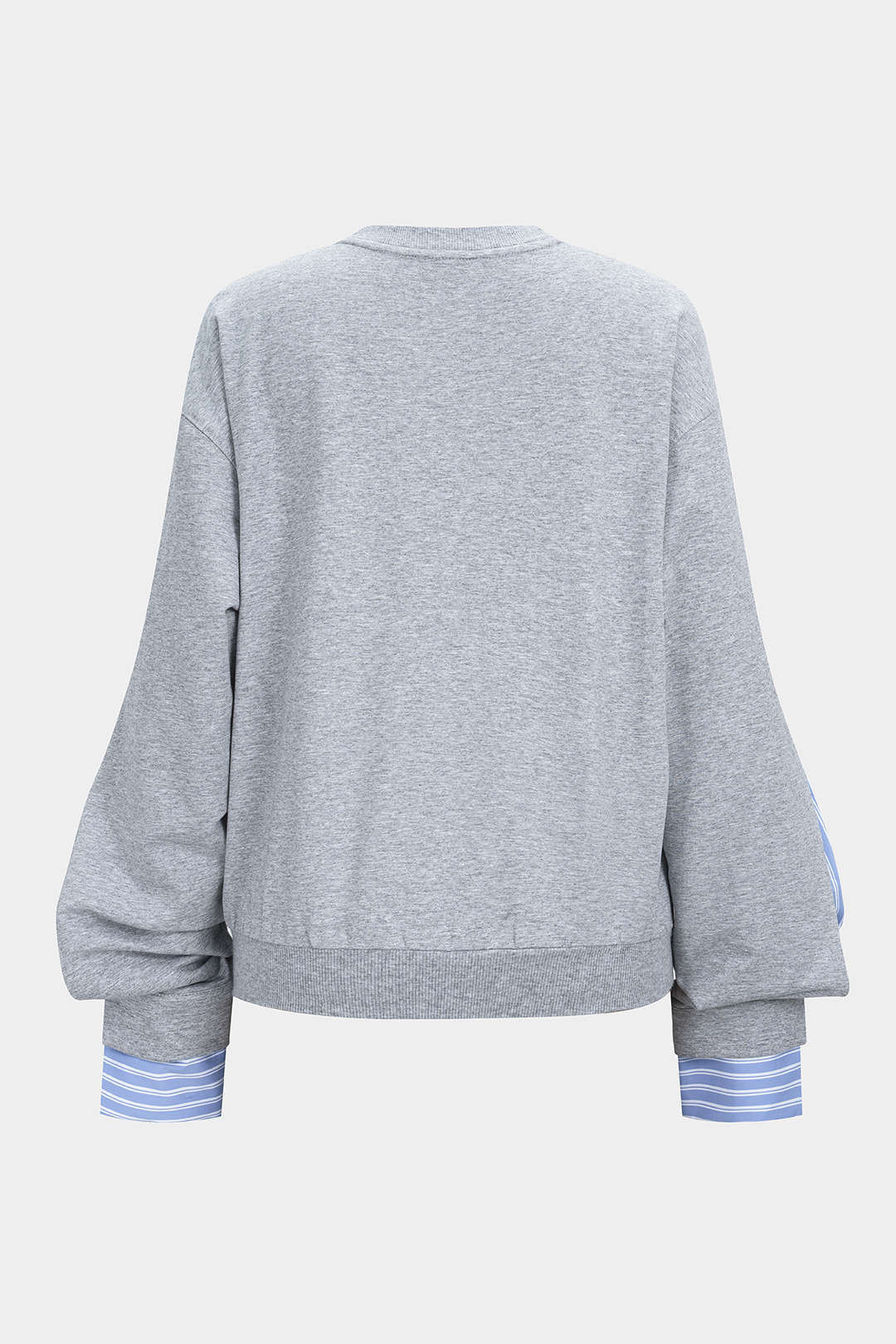 Patchwork Round Neck Sweatshirt
