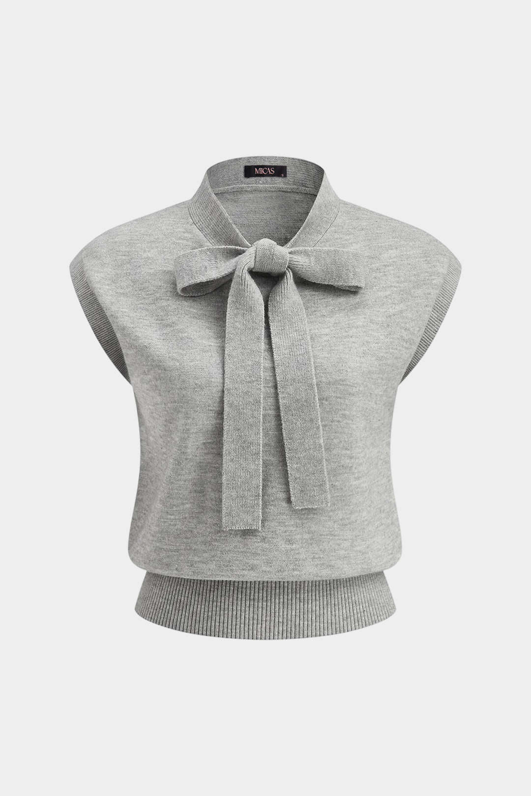 Knit Bow Tank Top