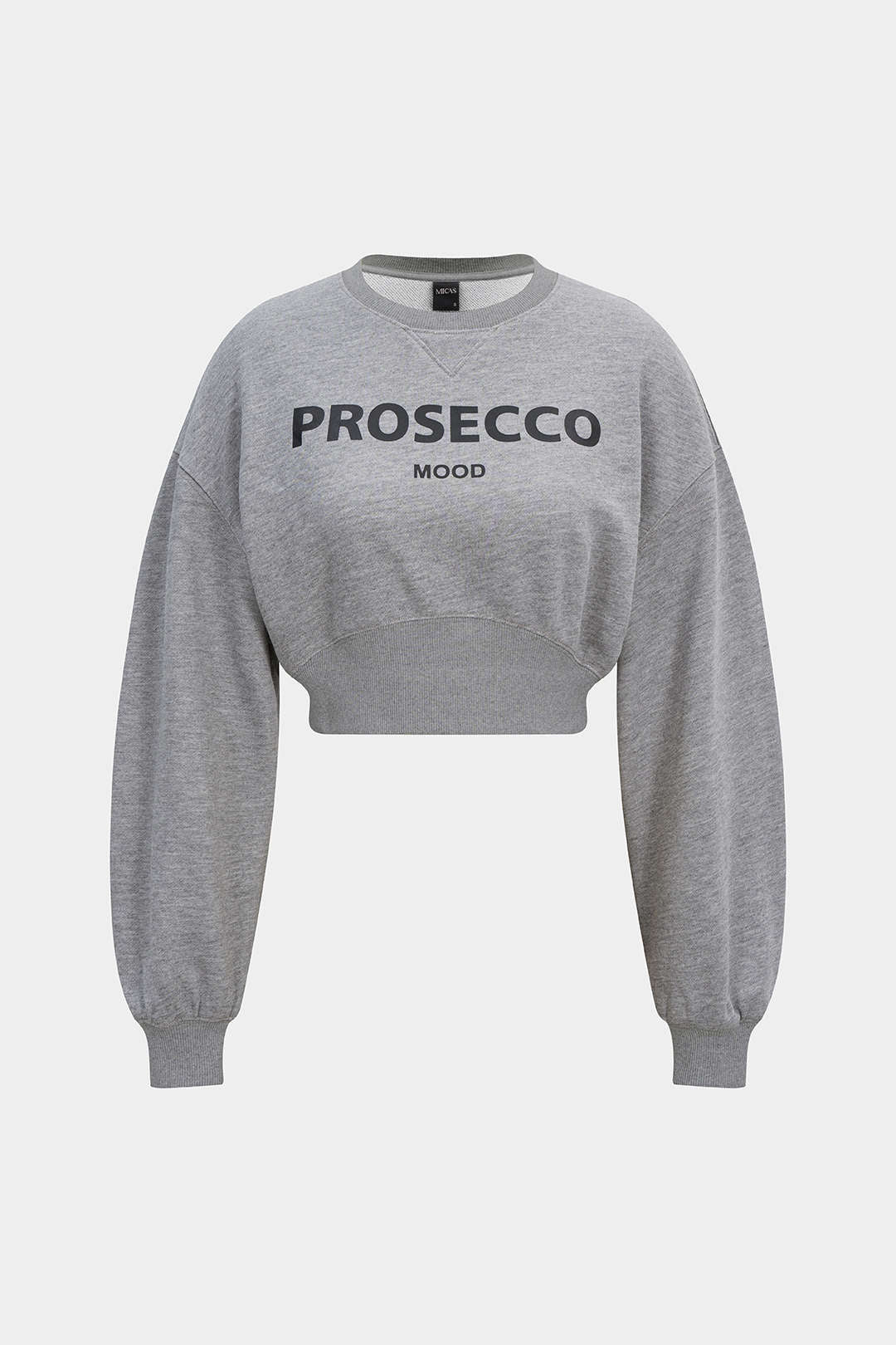 Letter Print Round Neck Long Sleeve Sweatshirt