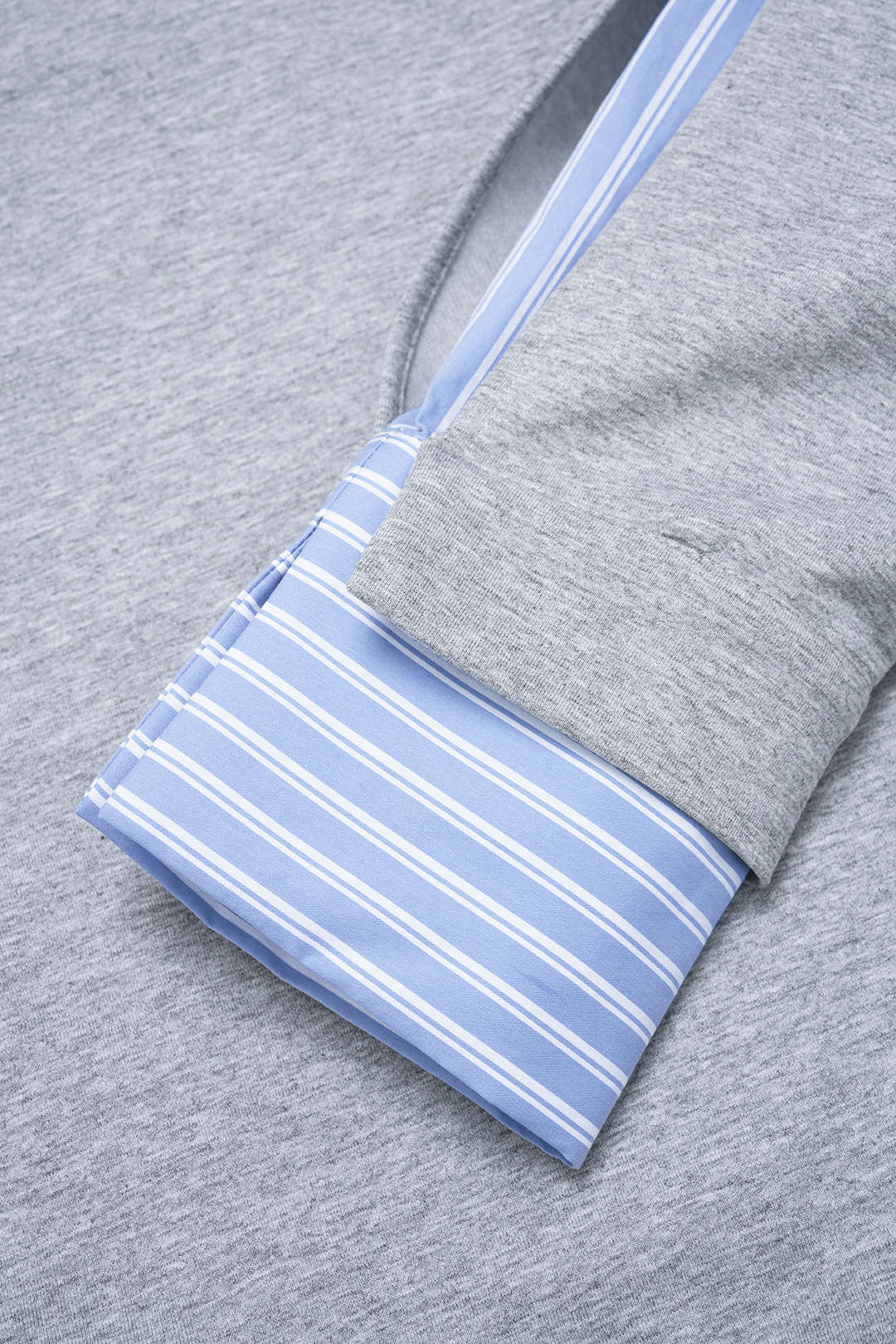 Patchwork Round Neck Sweatshirt