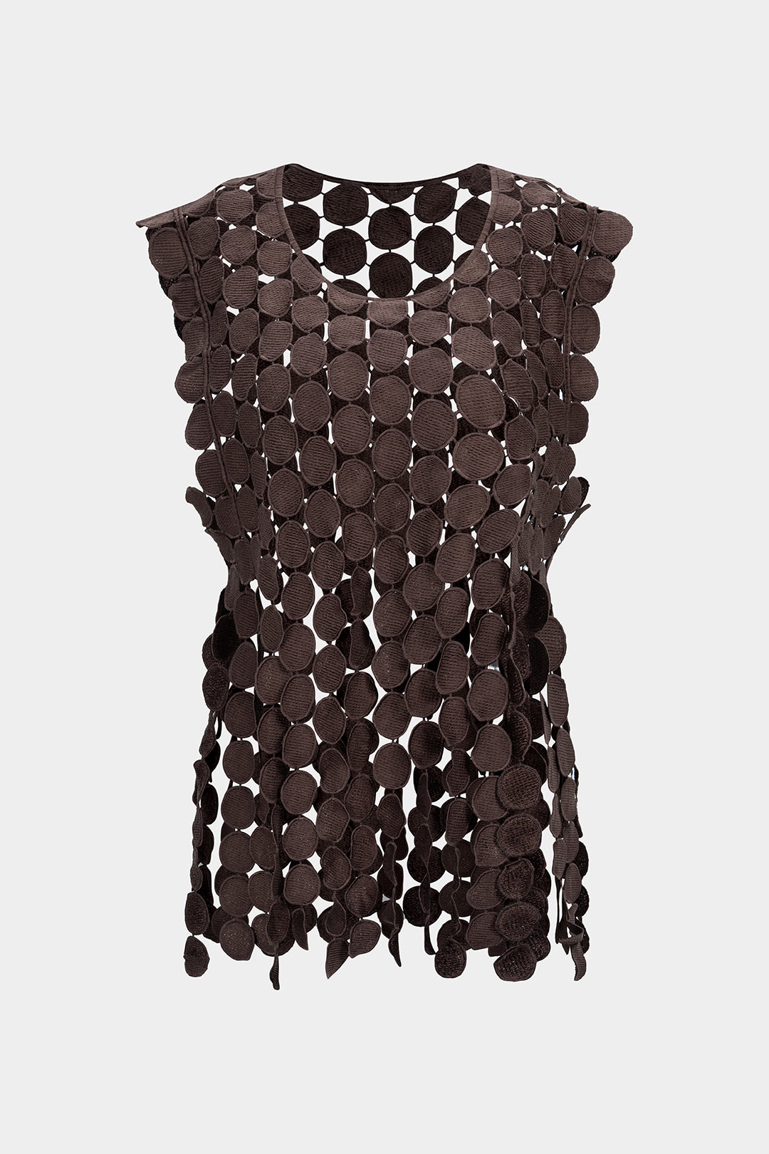 Cut Out Round Neck Tank Top