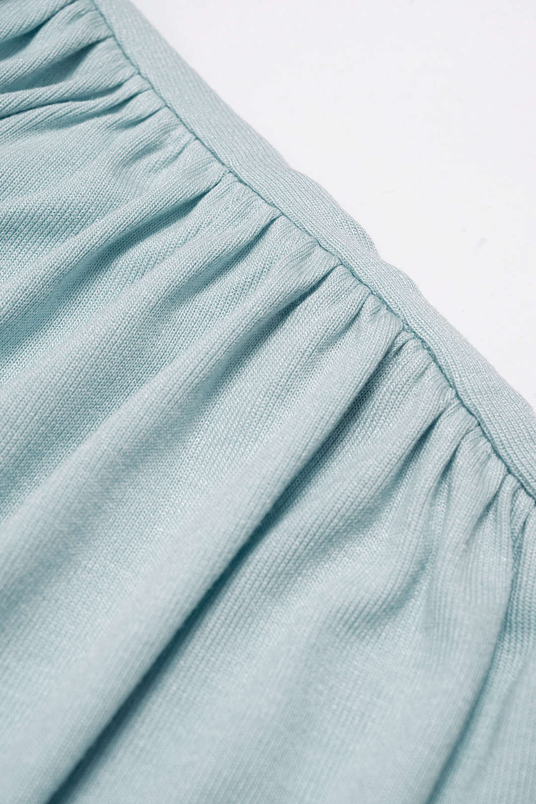 Solid Asymmetrical Ruched Top