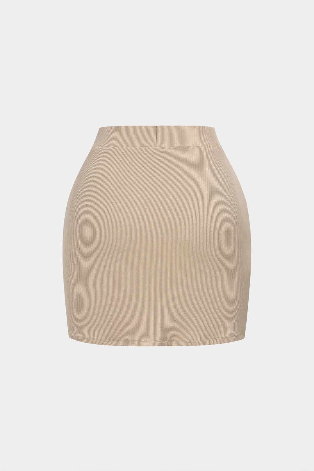 Asymmetrical High Waist Twist Knot Skirt
