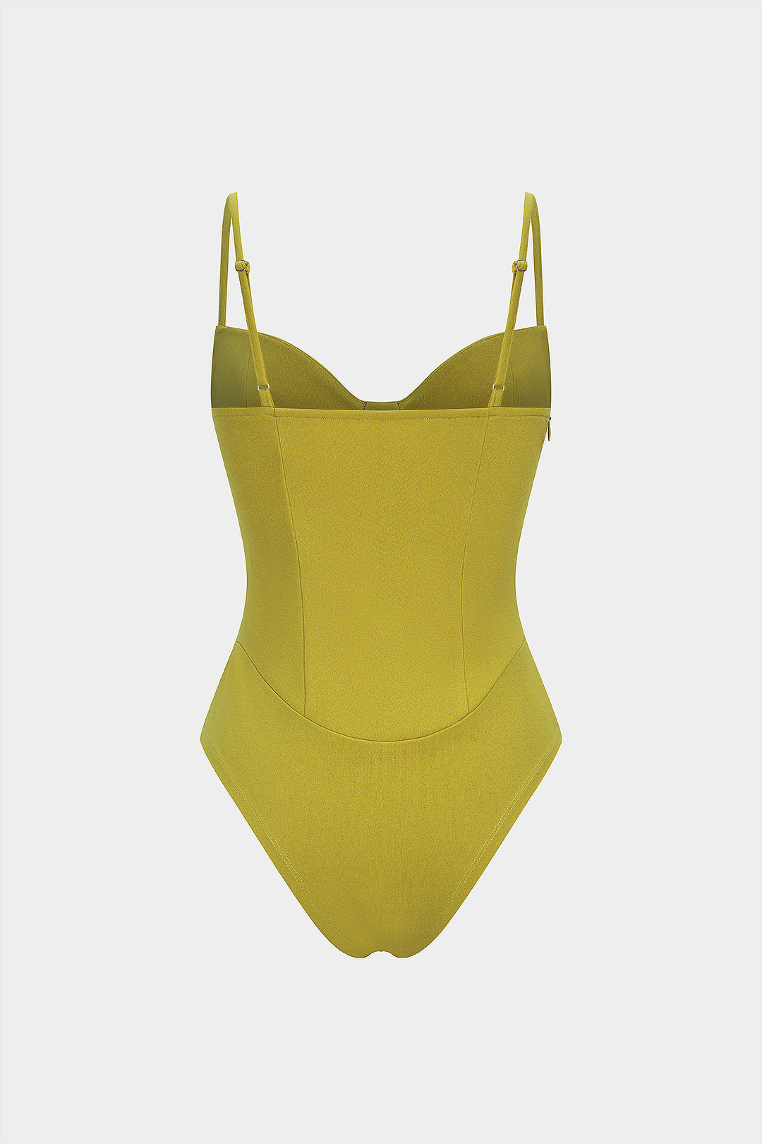 Solid Corset Sleeveless Bodysuit