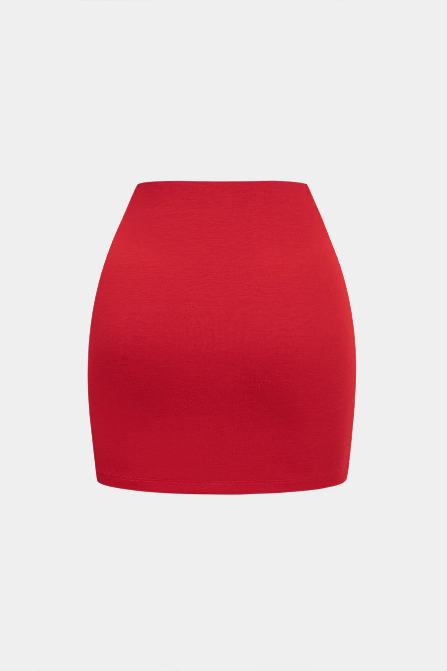 Contrast Stripes Tie-Up Skirt