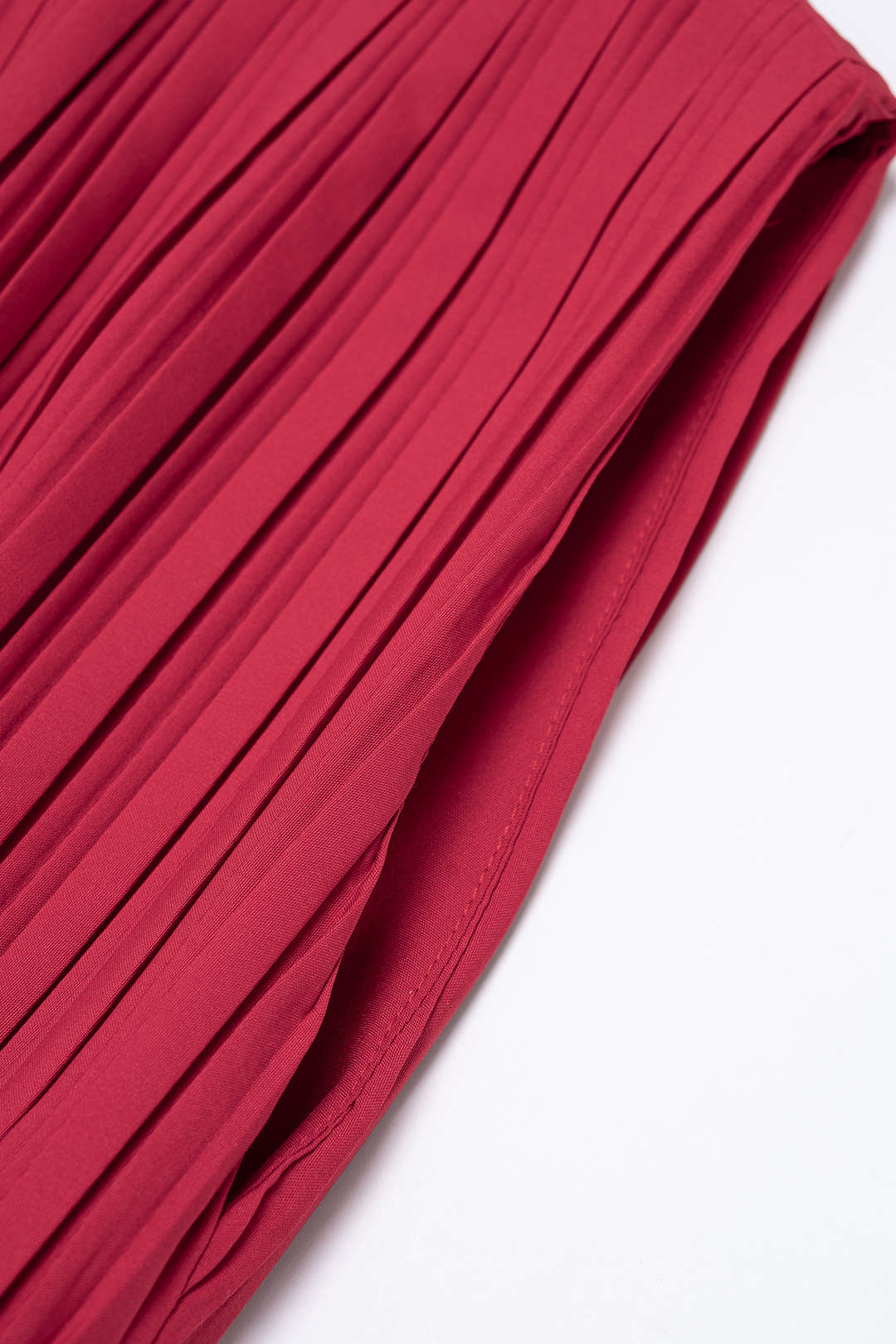Pleated Sleeveless Bodysuit