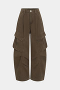 Denim Ruched Pocket Jeans