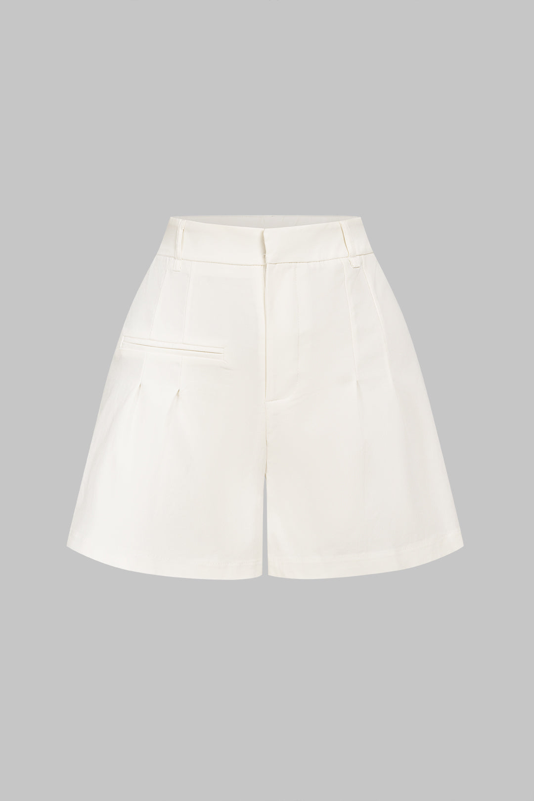 Solid Pocket Wide Leg Pants