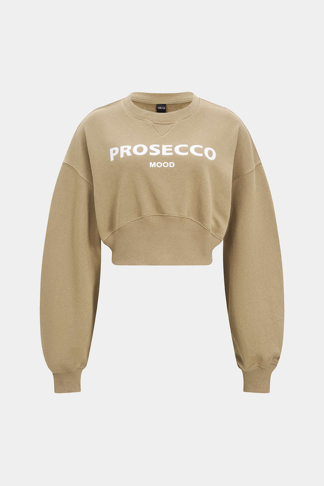 Letter Print Round Neck Long Sleeve Sweatshirt