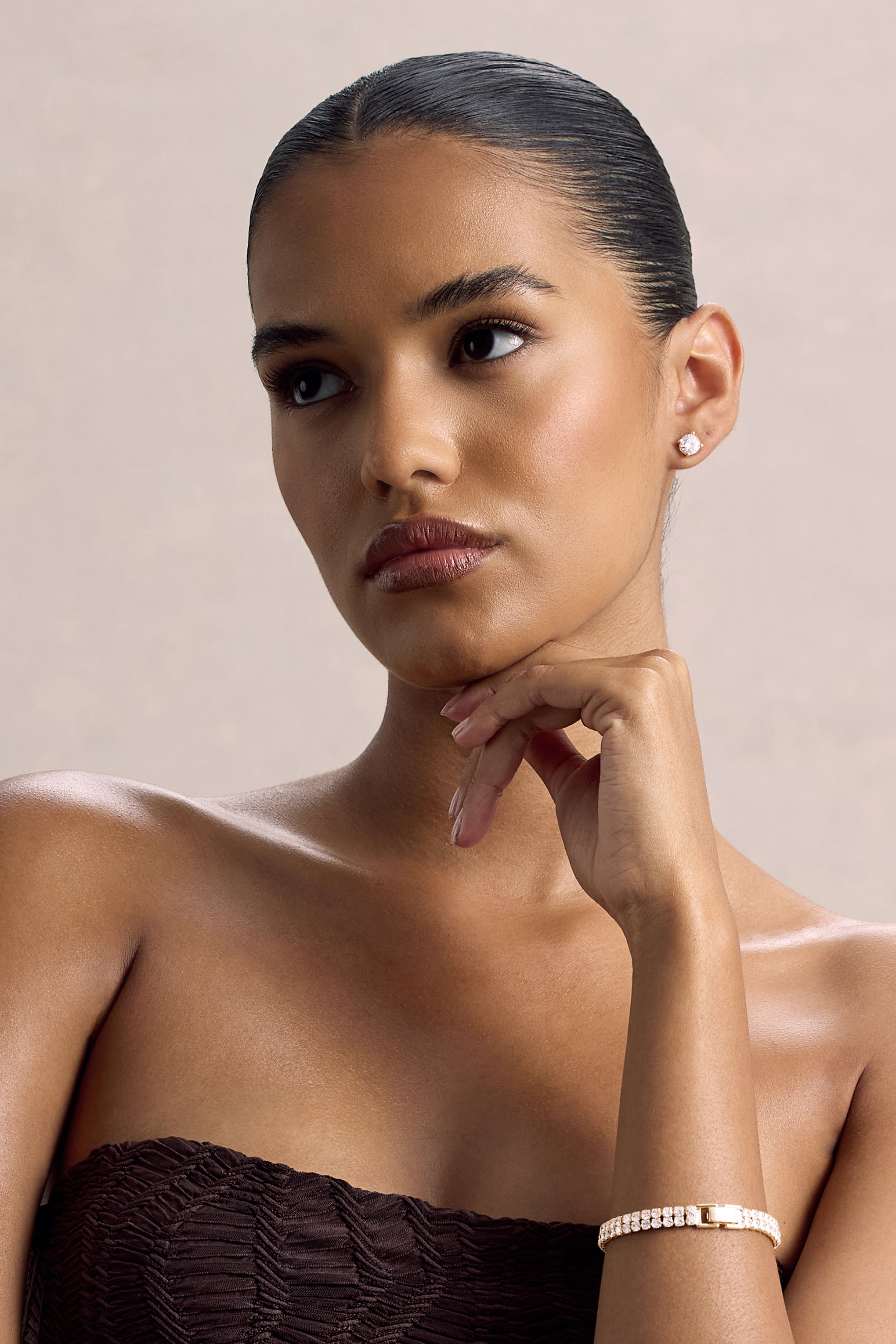 Vallen | Gold Diamante Bracelet