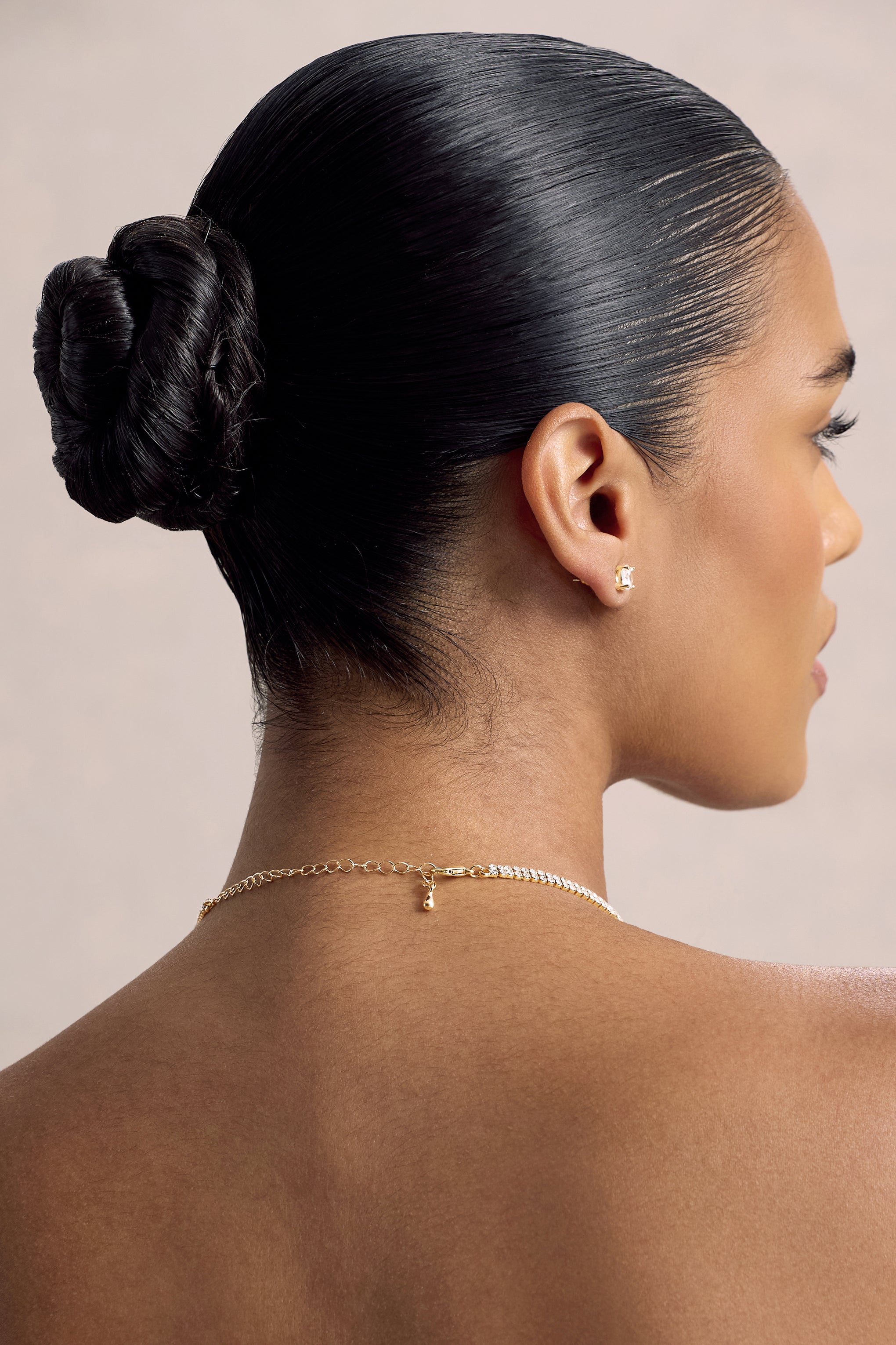 Dara | Gold Diamante Necklace