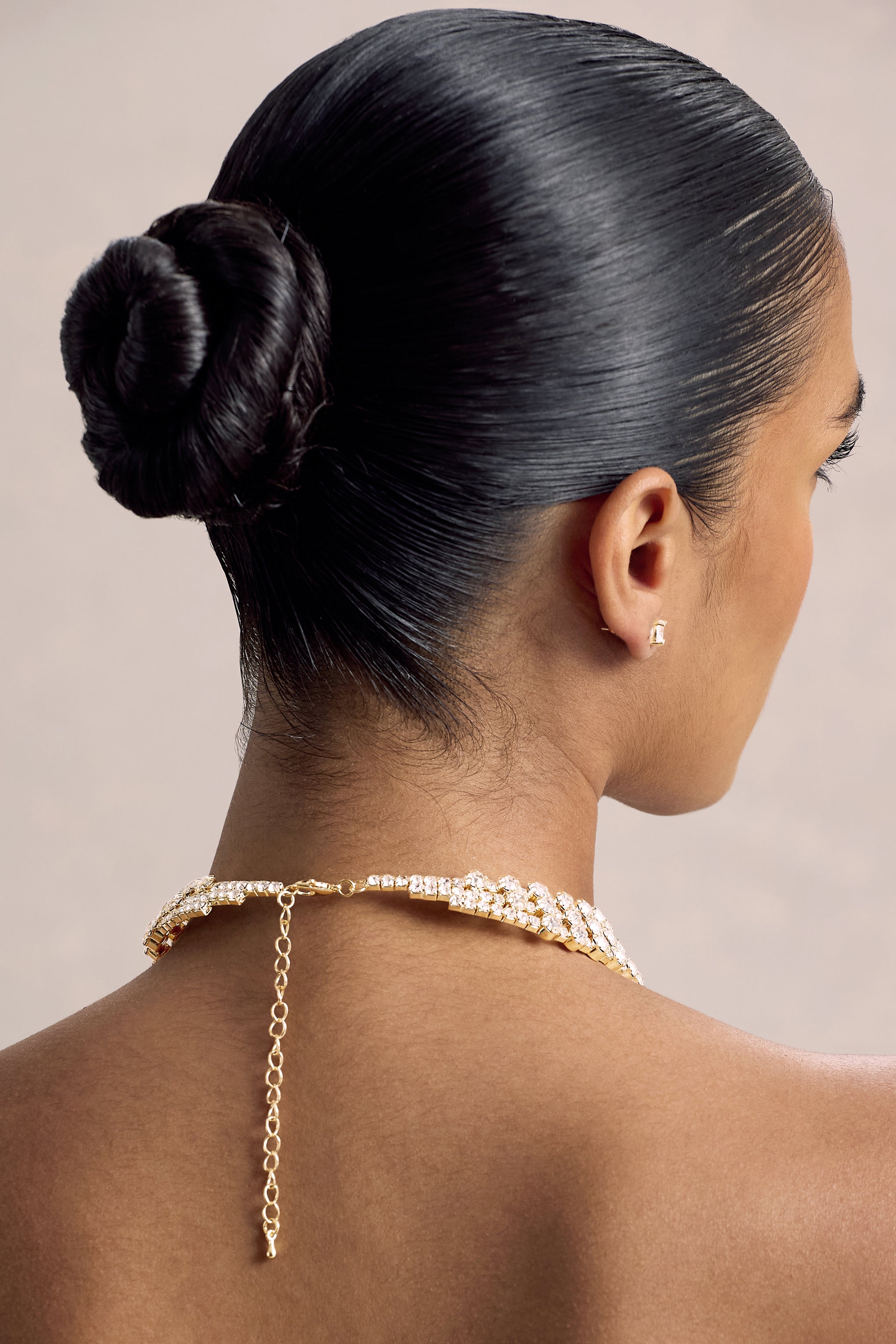 Vivid | Gold Diamante Necklace