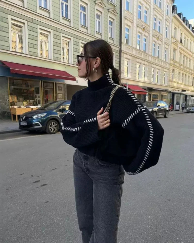 "Lisa in our FW25 Sweater"