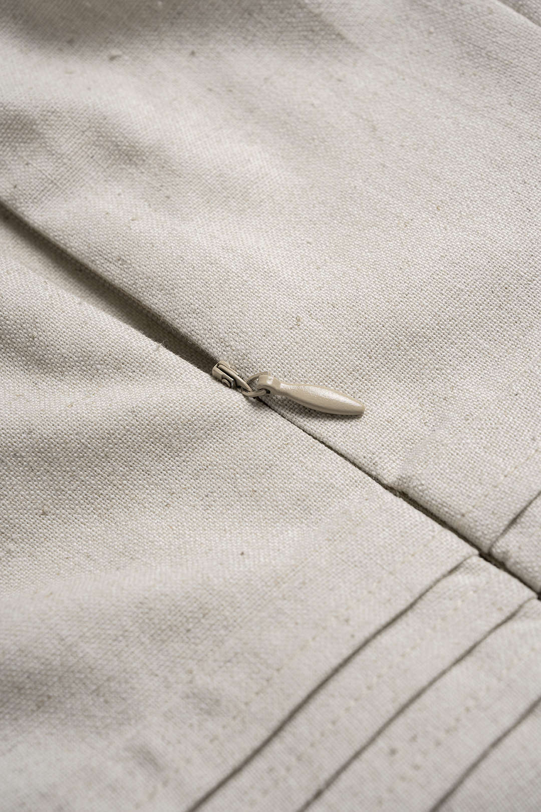 Linen One Shoulder Asymmetrical Ruched Sleeveless Jumpsuit