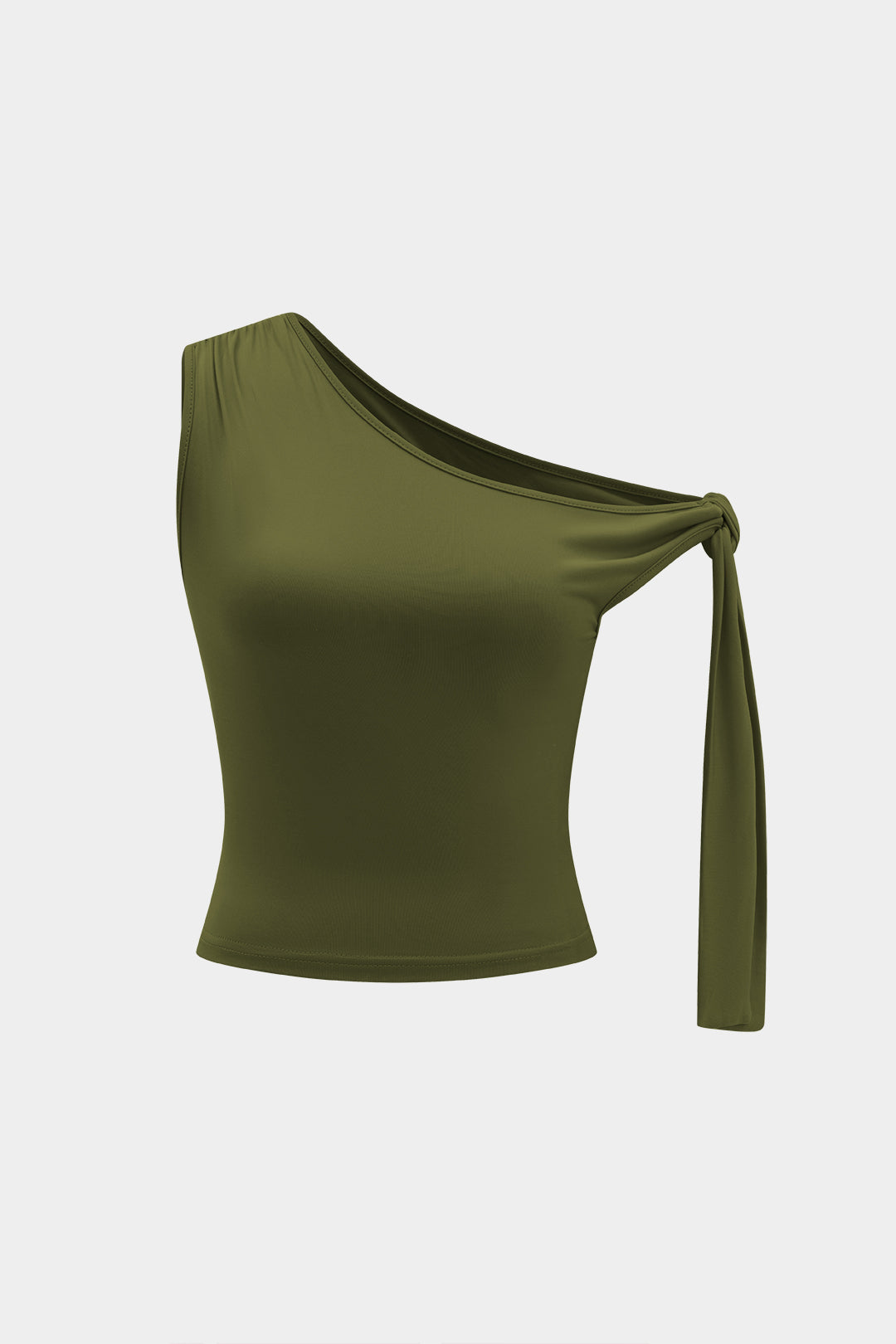 Tie-Up Detail Top And Shorts Set