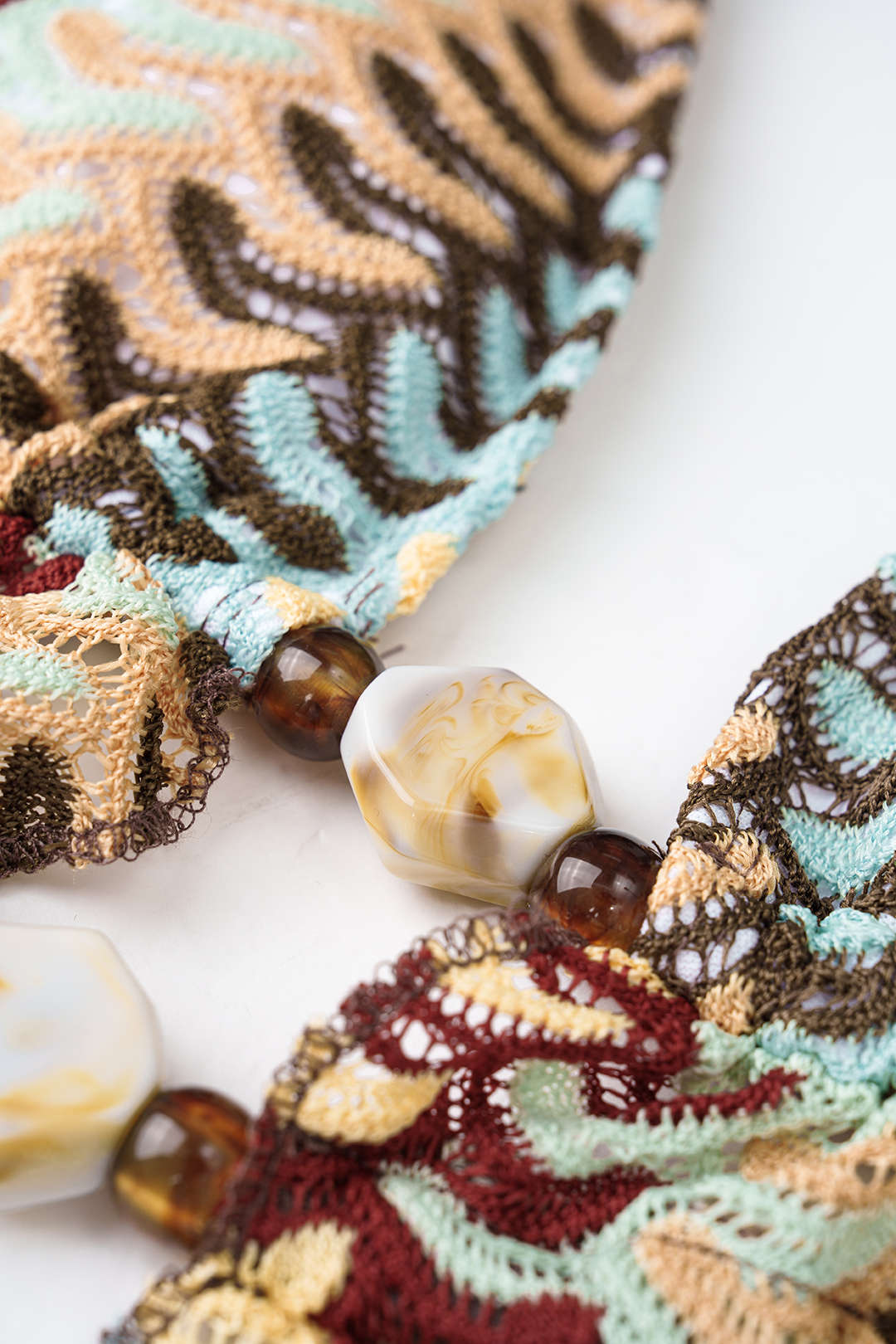 Bohemian Print Tie-Up Bikini Set