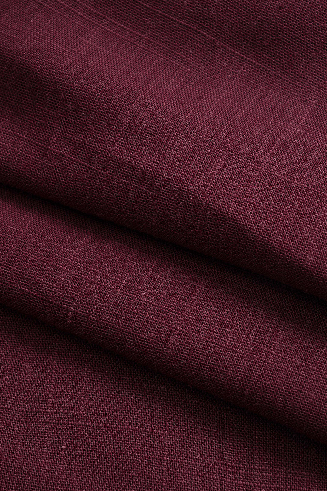 Linen Solid Barrel Trousers